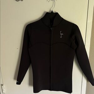 Seea Black Yulex Wetsuit with Recycled Polyester